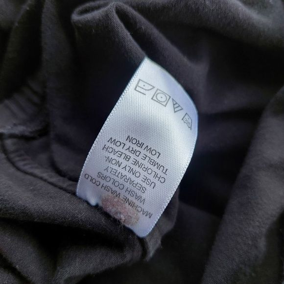 Woman Within Black Cropped Sweatpants 18/20 PETITE NWOT - Picture 4 of 9